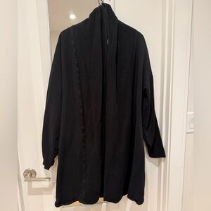 Joah Brown Oversized Sweatshirt Cardi